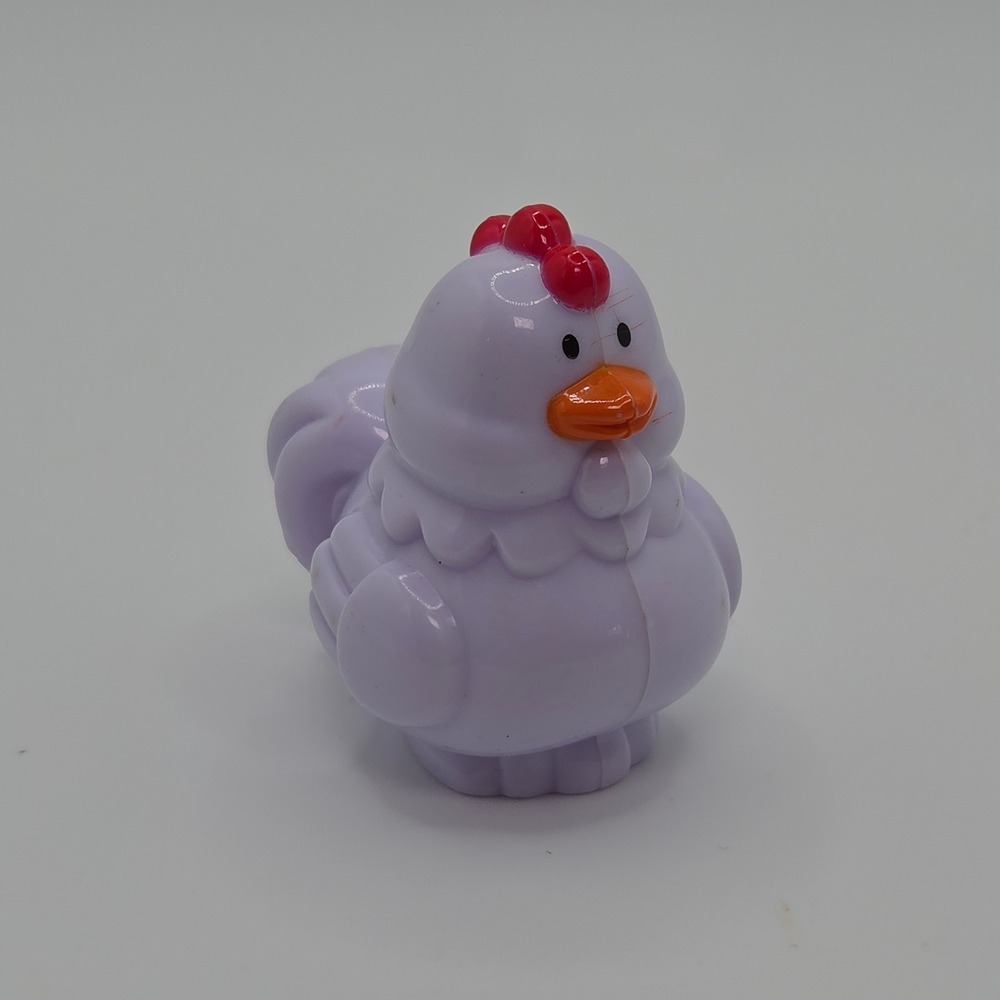 Fisher Price Little People Purple Chicken Hen Farm Animal Figure Replacement